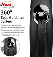 Flexi - Classic Retractable Tape 5m - Small - Black