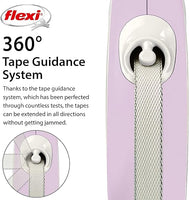 Flexi - New Comfort Retractable Tape Lead - Rose - Medium (5m - 25kg)