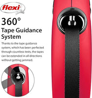 Flexi - Classic Retractable Tape 5m - Large - Red