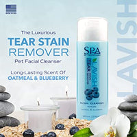 Tropiclean - Spa Facial Scrub Tear Stain Remover - Oatmeal & Blueberry - 236ml