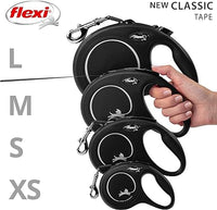 Flexi - Classic Retractable Tape 5m - Small - Black