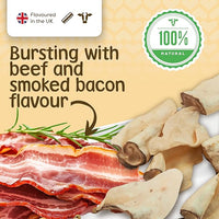 StelrPets - Cow Ear - Smoked Bacon - Per Ear