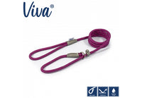 Ancol - Viva Reflective Rope Slip Lead - 1.5mx12mm (max 50kg)