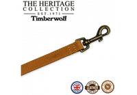 Ancol - Timberwolf Leather Lead - 1mx19mm (max 50kg)