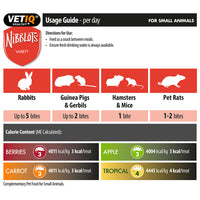 Vetiq - Berry Nibblots For Small Animals - 30g
