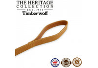 Ancol - Timberwolf Leather Lead - 1mx19mm (max 50kg)