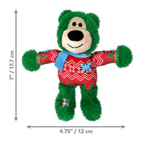 KONG - Holiday Wild Knots Bear Assorted - Small/Medium