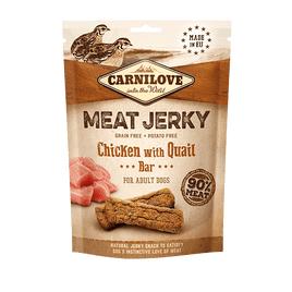 Carnilove - Jerky Chicken with Quail Fillet - 100g