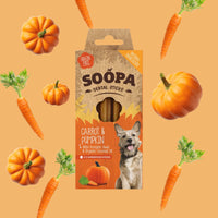 Soopa - Dental Sticks - Pumpkin & Carrot - 100g