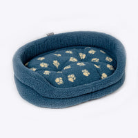 Danish Design - Fleece Harbour Paw Slumber Bed - 24"