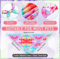 Assorted Pattern Dog Bandana - Medium  (24-26")