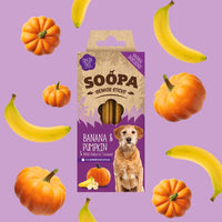 Soopa - Natural Dental Sticks Senior - Banana & Pumpkin - 100g