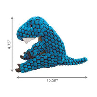 Kong - Dynos T-Rex Dog Toy - Blue - Large