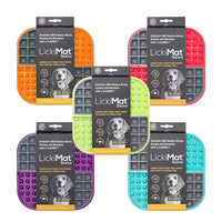 Lick Mat - Slowmo Dog - Red - 20cm