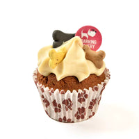 Barking Bakery - Carob Woofin Iced - Vanilla