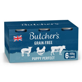 Butchers - Puppy Perfect Grain Free Wet Food - 400g (6 Pack)