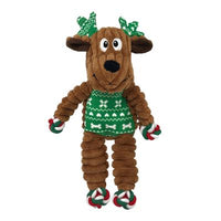 Kong - Holiday Floppy Knots Reindeer - med