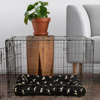 Dream Paws - Water Resistant Canvas Dog Print Mattress - Large