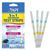 API - 5 in 1 Aqua Test Strips - 25 Sticks