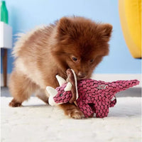 Kong - Dynos T-Rex Dog Toy - Blue - Large