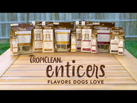 TropiClean - Enticers Teeth Cleaning Gel for Dogs - Hickory Smoked Bacon Flavour - 59ml