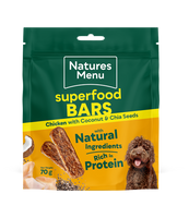 Natures Menu - Superfood Bars Chicken Coconut & Chia Seed - 70G
