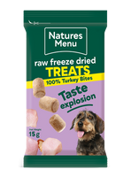 Natures Menu - Freeze Dried Bites Turkey - 15G