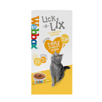 Webbox - Lick e Lix Creamy Lickable Cat Treats, Cheese & Taurine - 75g