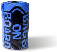 Bags on Board - Strong, Leak Proof Dog Poop Pick-up Bags - Blue (140 Bags)