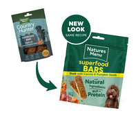 Natures Menu - Superfood Bars, Duck With Carrot & Pumpkin Seeds - 70G