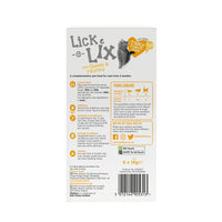 Webbox - Lick e Lix Creamy Lickable Cat Treats, Cheese & Taurine - 75g