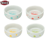 Trixie - Spotlight Comic Rabbits Ceramic Bowl - 250 ml (11 cm)
