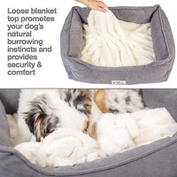 PetFusion - Cuddler Dog Bed - 25x21 Inch