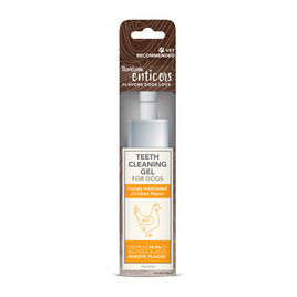 TropiClean - Enticers Teeth Cleaning Gel For Dogs - Honey & Chicken