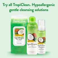 TropiClean - Hypoallergenic Cleaning & Deodorising Pet Wipes