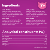 Whiskas - Senior 7+  Poultry Feasts In Gravy Cat Pouches - 12x85g