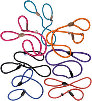 Hem & Boo - Mountain Rope Slip Lead - 1/2" x 60" (1.2 x 150cm) - Purple/Reflective