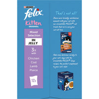 Felix - Mixed Meat Kitten Wet Food - 100g Pouch - 12 Pack