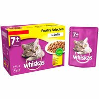 Whiskas - Poultry In Jelly 7+ 100g - 12 Pack