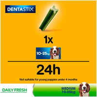 Pedigree - Dentastix Fresh Daily Dental Chews - Medium Dog - 5 Sticks