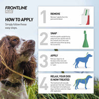 Frontline - Spot on Dog X Large (40-60kg) - 1 Treatment
