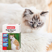 Beaphar - Cat Multi-wormer Tablets - 12 Tablets
