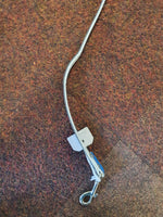 Floral Leather Look Lead - Blue & White - 120cm