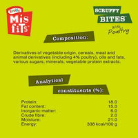 Misfits - Scruffy Bites - 180g