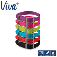 Ancol - Viva Nylon Buckle Collar - Pink - Size 4 (35-43cm)