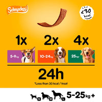Pedigree - Schmackos - Meat Variety - 20 Stick
