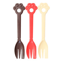 Rosewood - Pet Stuff Plastic Feeding Forks - Assorted Colour