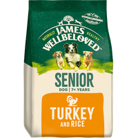 James Wellbeloved - Senior Dog Food - Turkey & Rice - 2kg