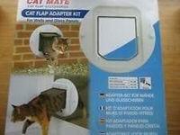 Cat Mate - Adapter Kit For 360 Cat Flap Walls And Glass Panels