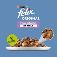 Felix - Mixed Meat Wet Cat Food - 100g Pouch - 12 Pack
